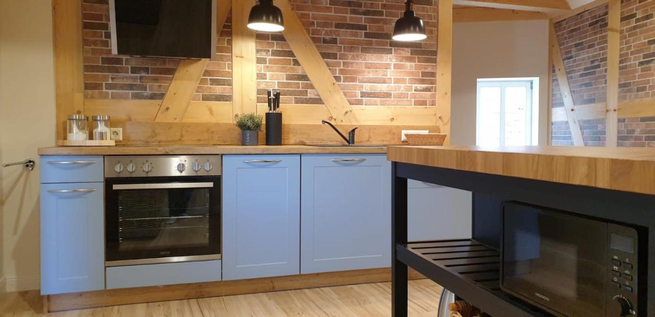 Ferienhaus Tor Zum Muenzenberg เควดลินบวร์ก ภายนอก รูปภาพ